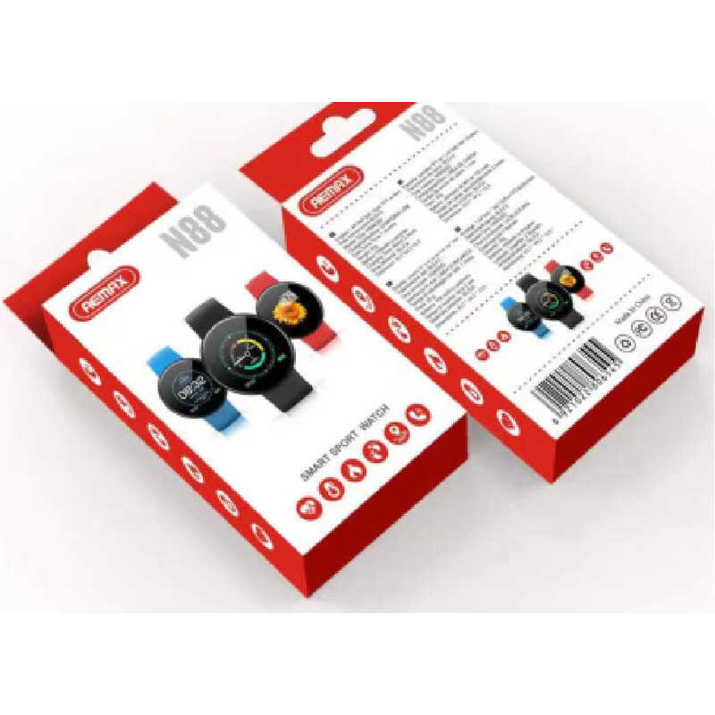 Годинник C 64785 (200) Bluetooth 4.0, кольоровий дисплей 1.44“, повідомлення, кроки, будильник, спорт, серцебиття, музика, в коробці