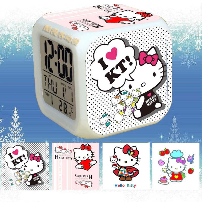 Годинник-нічник C 68952 (100) будильник, різнокольорове підсвічування, звук, у коробці Годинник-нічник C 68952 (100) будильник, різнокольорове підсвічування, звук, у коробці