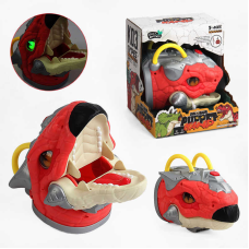 Голова динозавра на руку K 03 Штрих = 75365 (24) звуки, підсвічування, рухлива щелепа, в коробці