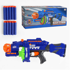 Автомат 7051 (6) з м“якими кулями, на батарейках, в коробці