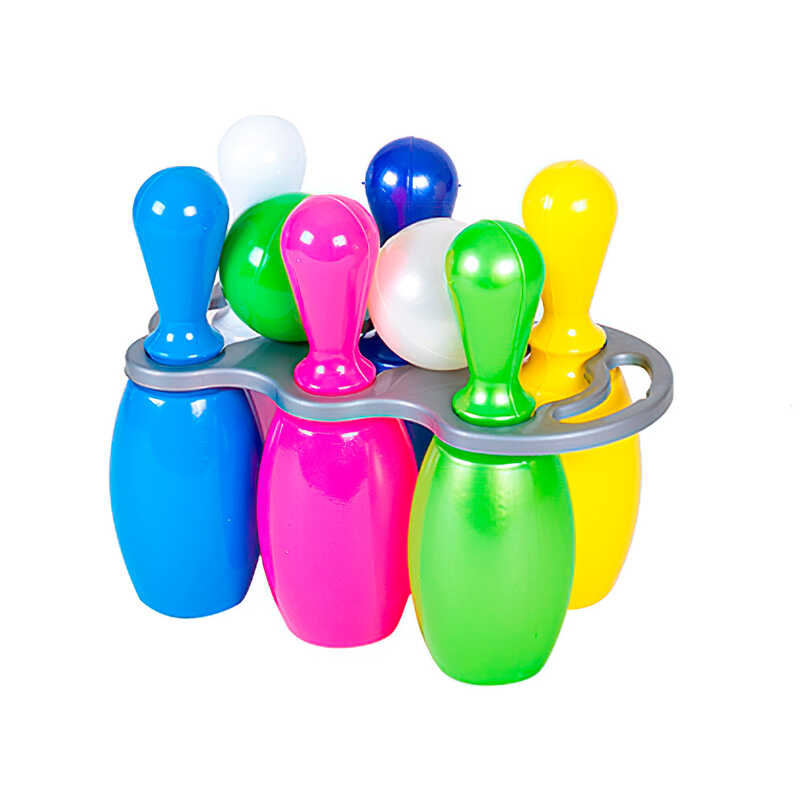 гр“Кеглі малютки з ручкою  №9“ 024/5 (10) “BAMSIC“, в сітці