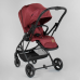 Візок прогулянковий дитячий “JOY“ Liliya 10105 (1) колір ВИШНЕВИЙ, футкавер Візок прогулянковий дитячий “JOY“ Liliya 10105 (1) колір ВИШНЕВИЙ, футкавер