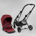 Візок прогулянковий дитячий “JOY“ Liliya 10105 (1) колір ВИШНЕВИЙ, футкавер Візок прогулянковий дитячий “JOY“ Liliya 10105 (1) колір ВИШНЕВИЙ, футкавер