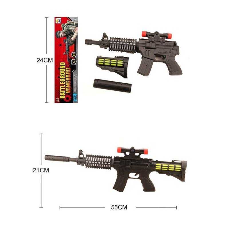 Автомат BL 158 (120/2) звук, підсвічування, лазерний приціл, у пакеті Автомат BL 158 (120/2) звук, підсвічування, лазерний приціл, у пакеті