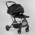 Візок прогулянковий дитячий “JOY“ Liliya 61755 (1) колір ЧОРНИЙ, футкавер