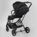 Візок прогулянковий дитячий “JOY“ Liliya 61755 (1) колір ЧОРНИЙ, футкавер