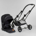 Візок прогулянковий дитячий “JOY“ Liliya 61755 (1) колір ЧОРНИЙ, футкавер