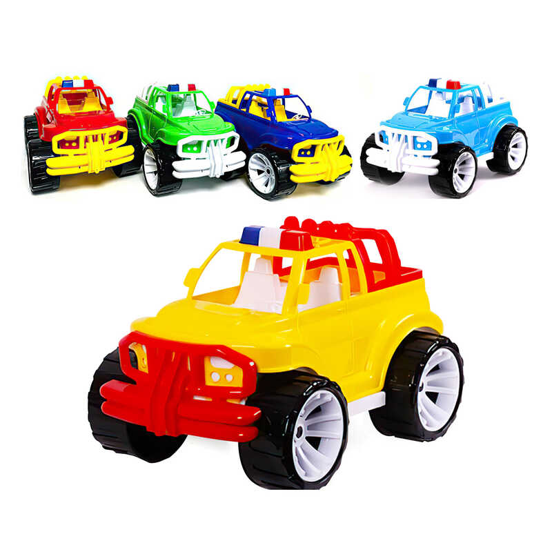 гр Машинка “Позашляховик класичний великий“ кольоровий 338 (6) 5 видів, “BAMSIC“ гр Машинка “Позашляховик класичний великий“ кольоровий 338 (6) 5 видів, “BAMSIC“