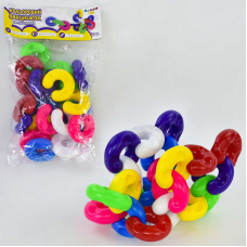 гр “Кольоровий ланцюжок №3“ 114/18 (20) 21 шт пакет, “BAMSIC“