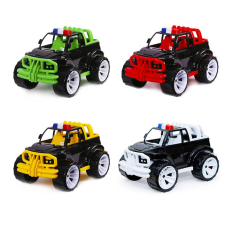 гр Машинка “Позашляховик класичний великий“ 338 чорний (6) “BAMSIC“, “Поліція“, 4 кольори, в сітці