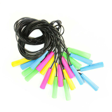 гр Іграшка дитяча “Скакалка №4 чорна“, діаметр 3,9 мм 2,60 см арт 034/4 (10) ЦІНА ЗА ЗВ’ЯЗКУ, У ЗВ’ЯЗЦІ 10ШТ “BAMSIC“