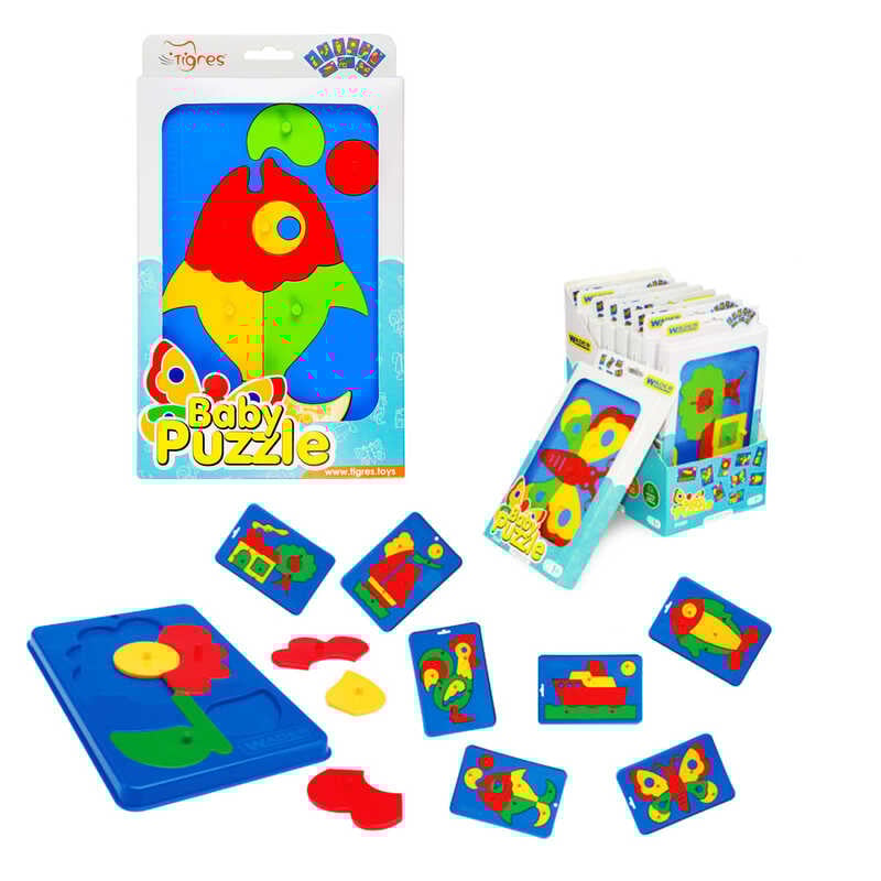 гр Іграшка розвиваюча “Baby puzzles“ 39340 (30) “Tigres“ гр Іграшка розвиваюча “Baby puzzles“ 39340 (30) “Tigres“