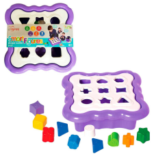 гр Іграшка сортер “Розумні фігурки“ (фіолетовий) 39520 10 ел. (5) “Tigres“, у сітці