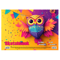 гр Альбом для малювання “Сова“ 30 арк., пружина 9789655323245 (20) “Jumbi“