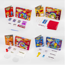 гр Набір для проведення дослідів “ЕКОНОМ CHEMISTRY KIDS“ CHK-02-01U,02U,03U,04U 8 видів УКР. (8) “Danko Toys“