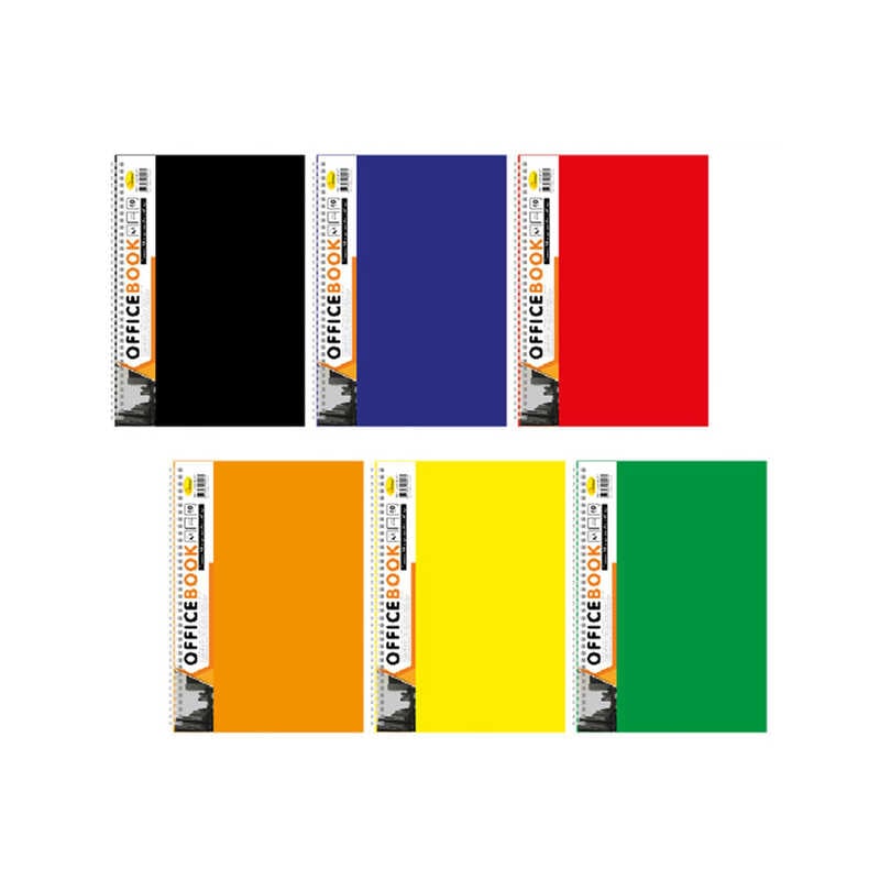 гр Блокнот Б-БП5-120 / АП-1509 (8) А5, 120арк, пластик, 2 розіл.,пружина збоку “Апельсин“ ВИДАЄТЬСЯ МІКС ВИДІВ