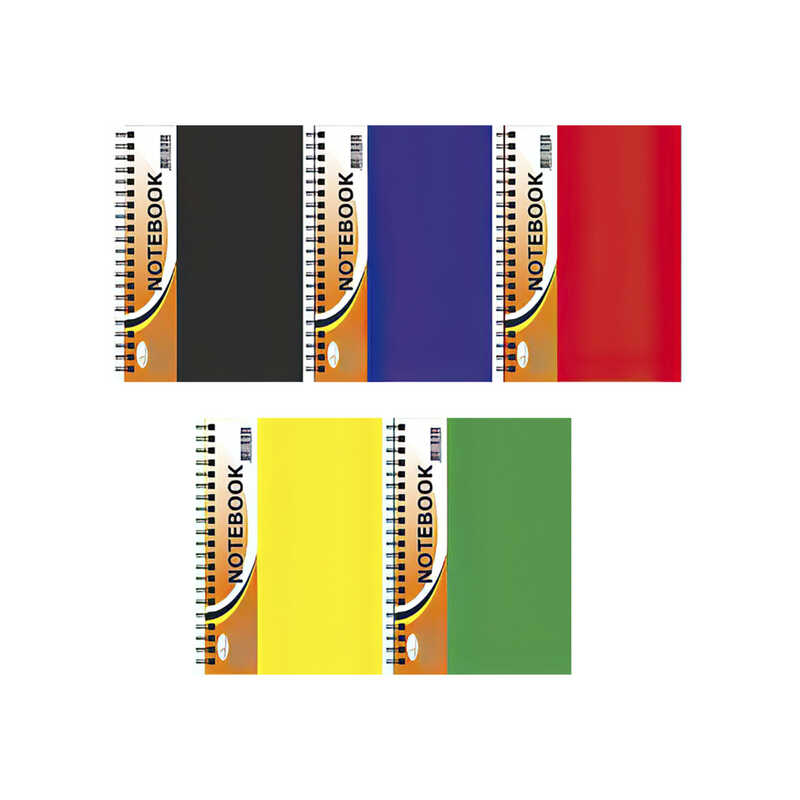 гр Блокнот Б-БП5-60 (10) А5, 60арк, пластик, пружина збоку “Апельсин“ ВИДАЄТЬСЯ МІКС ВИДІВ