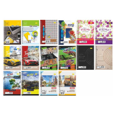 гр Блокнот В-Л4-80 (10) А4, 80арк, лаківка, пружина зверху “Апельсин“ ВИДАЄТЬСЯ МІКС ВИДІВ