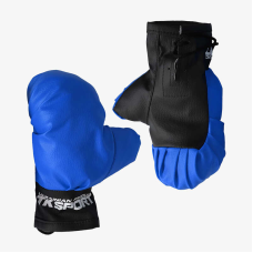 гр Боксерські рукавички Б-28643 колір сині, 6 унцій (1) “TK Sport“, у пакеті