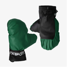 гр Боксерські рукавички Б-96657 колір зелені, 6 унцій (1) “TK Sport“, у пакеті