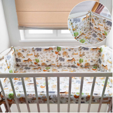 гр Бортики на три сторони “Тваринки“ 80113 (1) тканина РАНФОРС, розмір 120*30 см “Bimbo“, в пакеті