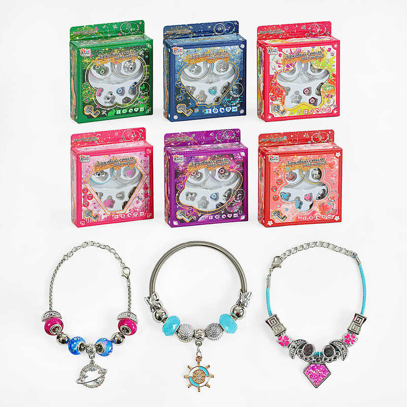 гр Браслет “Зірковий стиль“ 40869 (36/2) “4FUN Game Club“, 6 видів, ВИДАЄТЬСЯ ТІЛЬКИ МІКС ВИДІВ