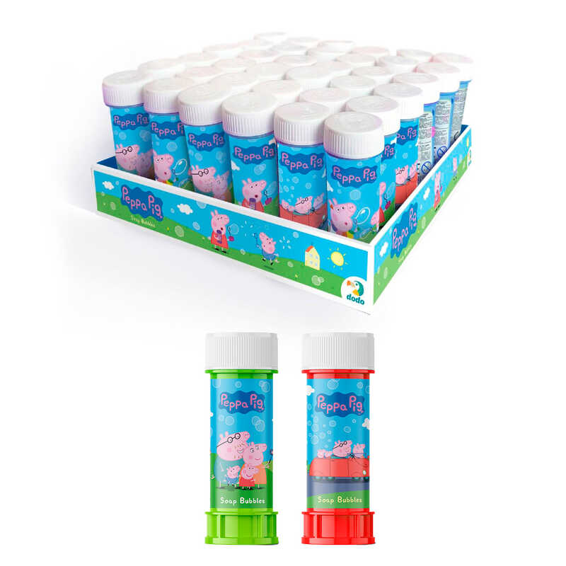 гр Бульбашки мильні “Peppa Pig“ в ас. Об’єм 60 мл. 200175 (1) ЦІНА ЗА 36 ШТ У БЛОЦІ “DoDo“