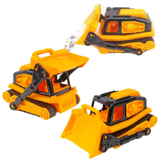 гр Бульдозер 9697 (4) “Technok Toys“, гусениця, рухомі елементи, в сітці