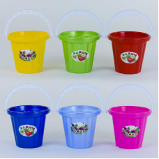 гр Відро вел. №1 порожнє 011 (90) “BAMSIC“ 6 кольорів