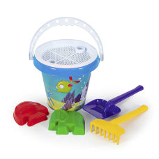гр Відро класик №11 1280 (25) “BAMSIC“, відро, формочки, лопатка, граблі, сито