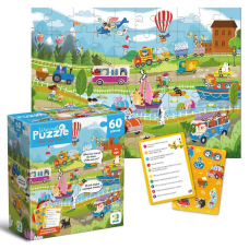 гр Вімельпазл “Диво-транспорт“ 300660 (32) “DoDo“, 60 елементів, картки із завданнями, в коробці