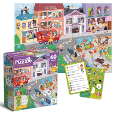 гр Вімельпазл “Містечко професій“ 300662 (32) “DoDo“, 60 елементів, картки із завданнями, в коробці