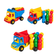 гр Вантажівка з кеглями “Multi truck“ 39220 (4) 3 кольори, “Tigres“