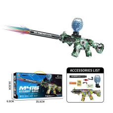 Автомат WH 68-4 (36) акумулятор 7.4 V, автоматичний та механічний принципи роботи, стріляє орбізами, підсвічування, в коробці