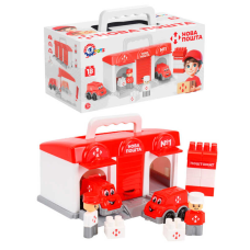 гр Гараж 1867 (6) “Technok Toys“, “Пошта”, 2 машинки, запускач, 2 ігрові фігурки, в коробці