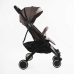 Візок прогулянковий дитячий “JOY“ Vittoria 71055 (1) колір КОРИЧНЕВИЙ ЛЬОН, рама алюмінієва, футкавер, телескопічна ручка