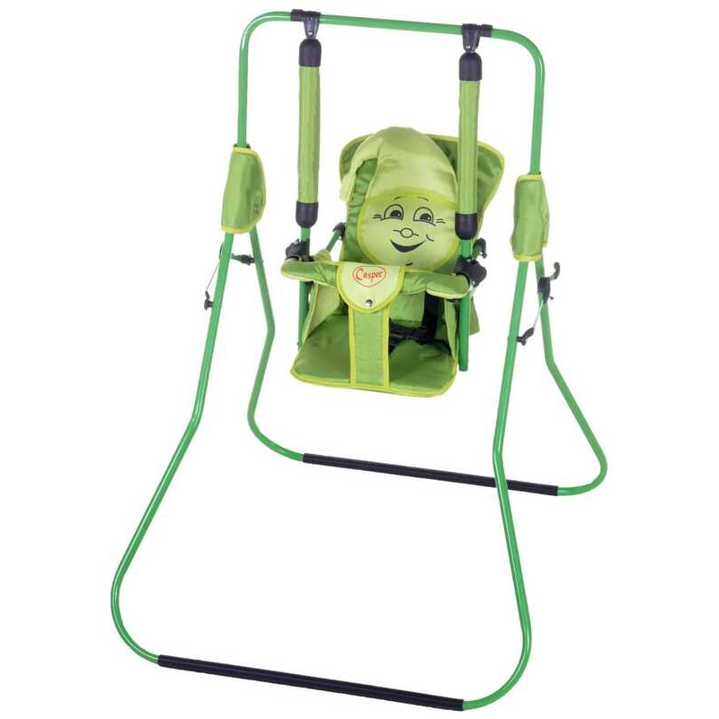 гр Гойдалка підлогова “Алінка“ 204778 (1) зелено-салатовий, у пакеті