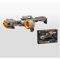 Автомат ZC 7070 (6) великий круглий магазин, 40 м’яких патронів, працює за механічним принципом, в коробці