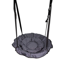 гр Гойдалка-гамак, колір сірий GL 270895 (1) 2 кольори, D подушки = 60 см, подушка з водонепроникного матеріалу, 120-150 кг, ремінці, D чохла = 105 см, знімний чохол, в пакеті ВИДАЄТЬСЯ МІКС ВИДІВ