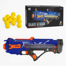 Автомат ZC 7073 (6) стріляє м’якими кульками, 12 кульок, знімний магазин, вібрація, в коробці