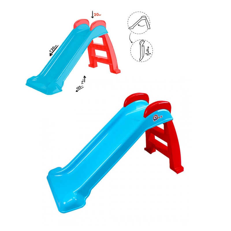 гр Гірка для катання 120 см. 8065 (1) колір синій “Technok Toys“