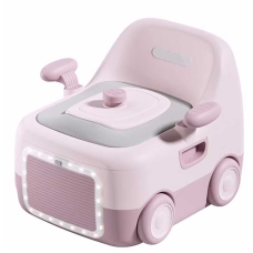 гр Горщик дитячий J-36009 (1) “Bimbo“, колір рожевий, м“яке сидіння, підсвічування, в коробці