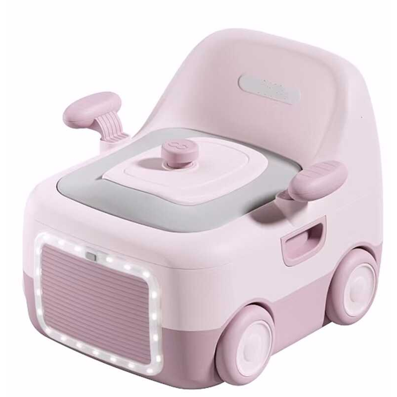 гр Горщик дитячий J-36009 (1) “Bimbo“, колір рожевий, м“яке сидіння, підсвічування, в коробці