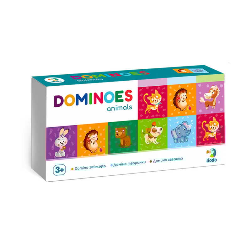 гр Гра Доміно “Тварини“ 300248 (24) “Dodo“, 28 карток, в коробці гр Гра Доміно “Тварини“ 300248 (24) “Dodo“, 28 карток, в коробці