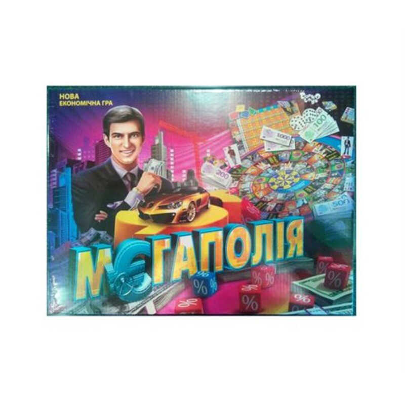 гр Настільна гра велика “Мегаполія“ DTG6U (10) укр “Danko Toys“