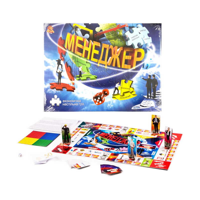 гр Настільна гра велика “Менеджер“ DTG7-U (10) укр “Danko Toys“ гр Настільна гра велика “Менеджер“ DTG7-U (10) укр “Danko Toys“