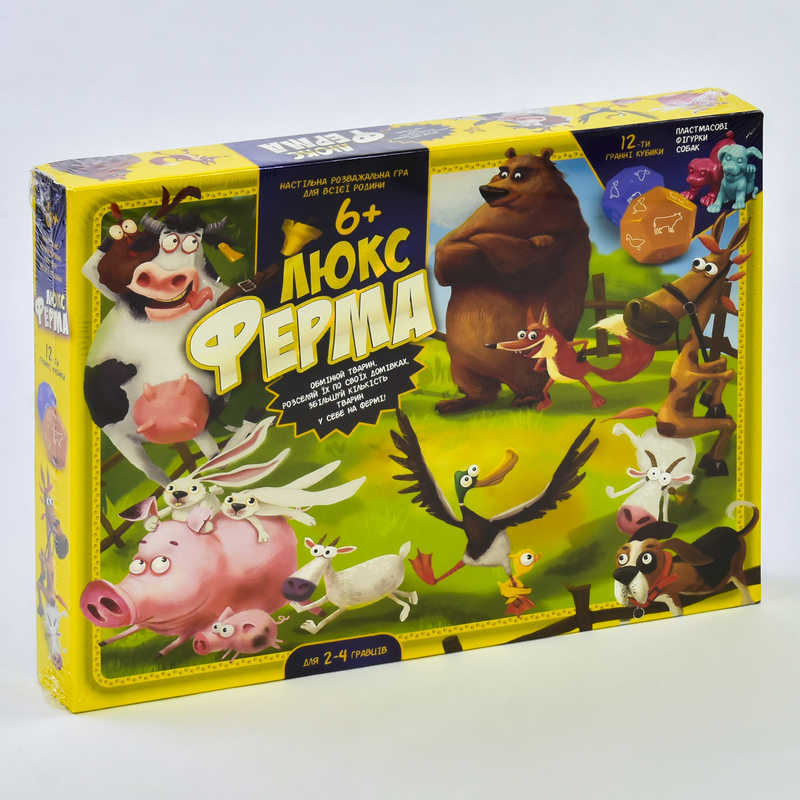 гр Гра наст. вел. “Ферма ЛЮКС“ G-FL-UA-01 УКР. (5) “Danko Toys“