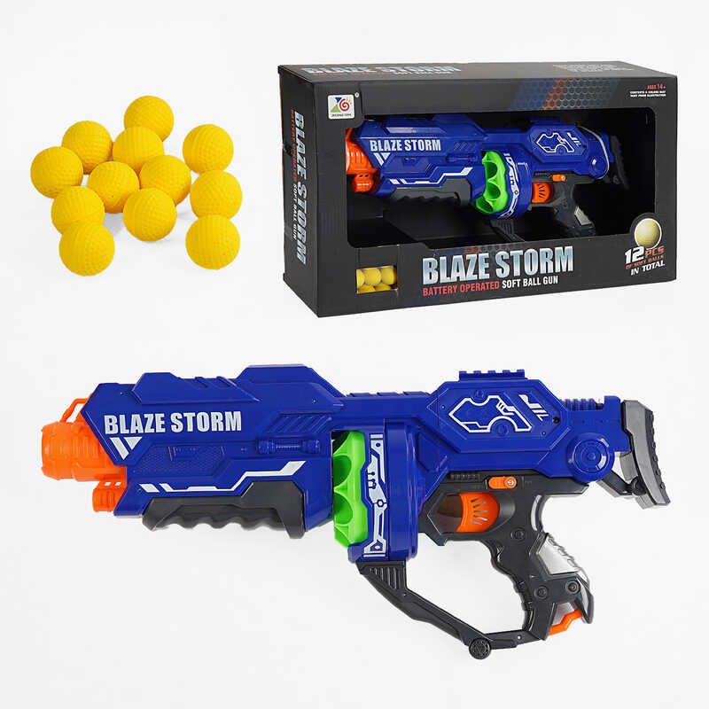 Автомат ZC 7116 (6) 12 м“яких патронів, звук, на батарейках, в коробці Автомат ZC 7116 (6) 12 м“яких патронів, звук, на батарейках, в коробці