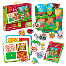 гр Гра з липучками “Чиє забарвлення“ VT 1310-06 /укр/ (18) “Vladi Toys“