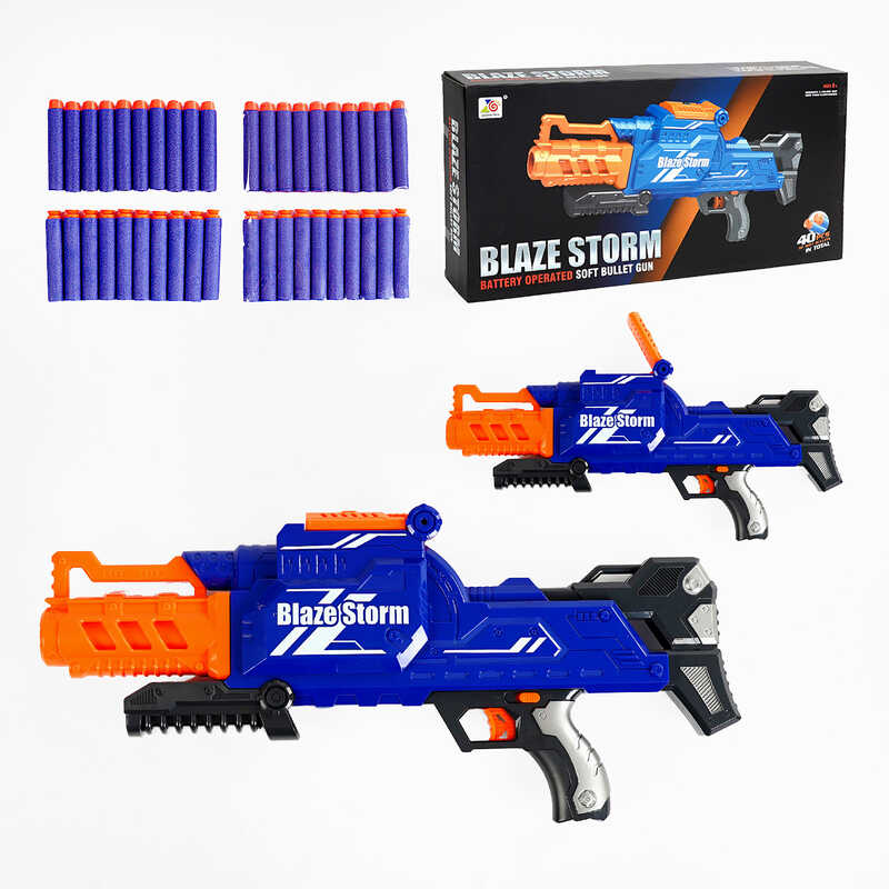 Автомат ZC 7121 (6) автоматичний принцип роботи, 40 м’яких патронів, в коробці Автомат ZC 7121 (6) автоматичний принцип роботи, 40 м’яких патронів, в коробці